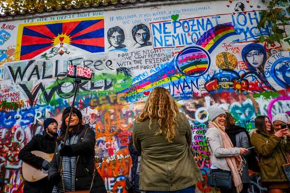 John Lennon Wall, Prague