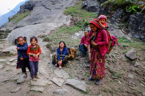 Manaslu trek, Nepal