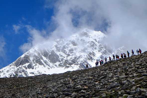 Road to Manaslu Base Camp, Nepal