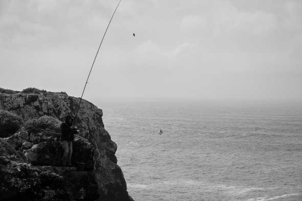Fishing in Sagres, Portugal